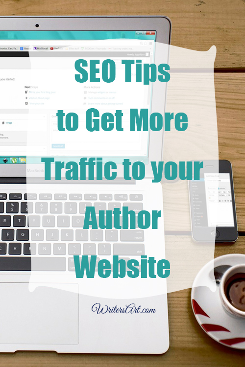 SEO tips to get more traffic to your author website and make more book sales