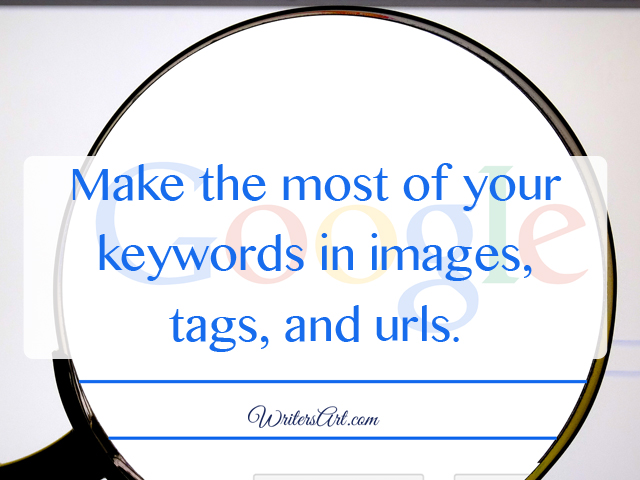 Make the most of SEO on your images with your author website