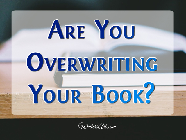 Are you overwriting?