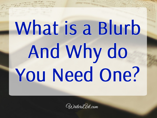 What is a blurb and why do you need one?