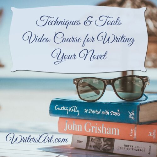 Video course for writing your novel - fiction tools and techniques to help authors