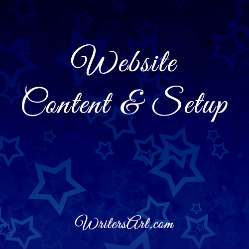 Website Content and Setup